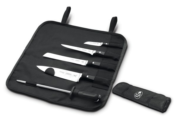 Outdoor chef Tramontina gourmet century - sacca porta coltelli - set 5 pezzi 